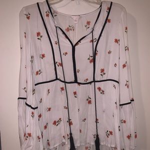 Women’s floral blouse